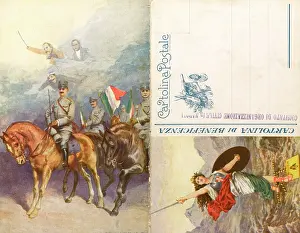 Trampling: Heading off to war accompanied by the spirits of soldiers pa