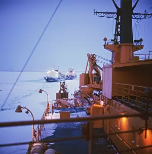 Escorting: Heading for Yamal Peninsula, 1977