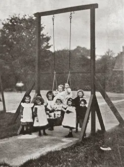 Playground: Headingley Orphan Homes, Leeds - Swing