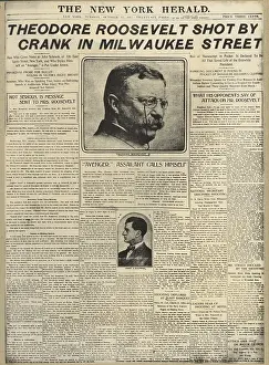 Campaigned: Headline reporting the shooting of Theodore ?