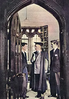Collet: Headmaster and prefects at Malvern College