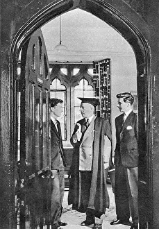 Collet: Headmaster and prefects at Malvern College