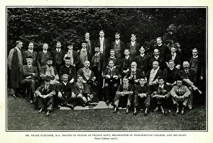Fletcher: Headmaster and staff, Marlborough College