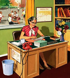 Headmistress: Headmistress of a school