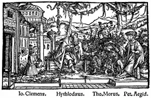 Giles: Headpiece from Thomas More's work depicting an