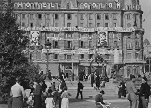 Left Wing: The headquarters of the PSUC (Catalan Communist
