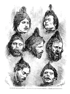 Severed: Heads of captured Greek bandits