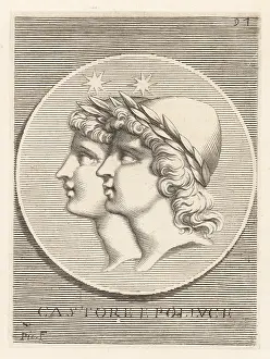 Iconografia: Heads of Castor and Pollux