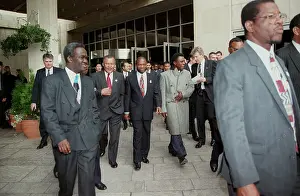 Chogm: Heads Of Government Walk To