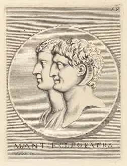 Iconografia: Heads of Mark Antony and Cleopatra