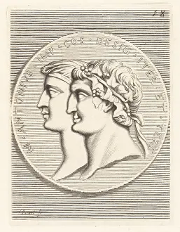 Iconografia: Heads of Mark Antony and Cleopatra