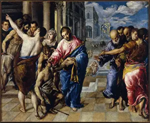 The Healing of the Blind Man, by El Greco
