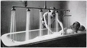 Shower: Healing Methods - Underwater Massage 1921