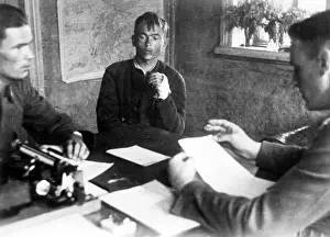 Interpreter: Hearing of a partisan on the Eastern Front, 1942