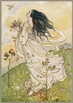 Florence Susan Harrison Collection: My heart is like a Singing Bird