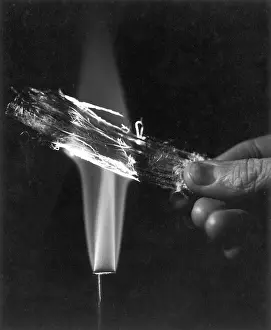 Bunsen: Heat-resistant asbestos