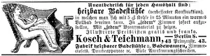 Teichmann: Heatable bathing chair advert