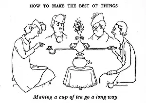 Teatime: Heath Robinson - Wartime Cartoons - WWII