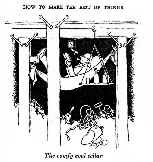 Scuttle: Heath Robinson - Wartime Cartoons - WWII
