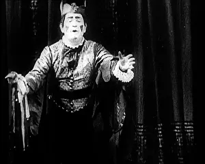 Operatic: A Heavily Made Up Operatic Singer Singing