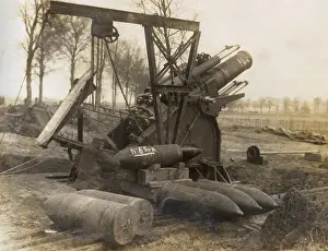 Granny: Heavy artillery, Battle of Menin Road, Ypres, Belgium, WW1