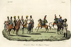 Verico: Heavy cavalry of the Imperial Army, 19th century