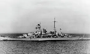 Szczecin: Heavy cruiser Blucher, 1940