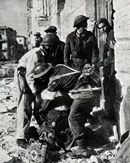 Sniper: Heavy fighting in Cassino, Italy, WW2
