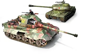 Panzer: The last heavy tanks used during WWII: The German