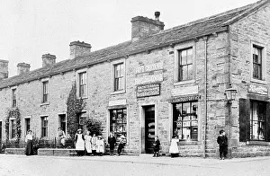 Hebden: Hebden - Green Terrace early 1900s
