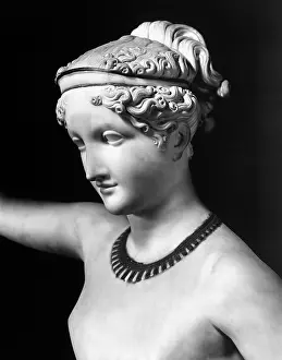 Hebe: Hebe, detail of the face;
