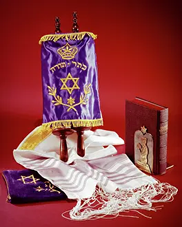 Tallit: Hebrew Bar Mitzvah Objects