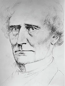 Legros: Hector Berlioz, drawing