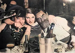 Hedonistic: Hedonistic champagne-drinking in Paris
