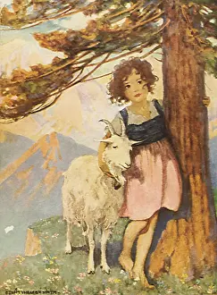 Jessie: Heidi with Goat