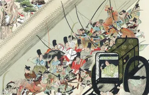 Bows: Heidji Rising, Japan. Abduction of former Emperor