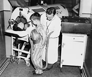 Poliomyelitis: At the height of a polio epidemic, Dr. Harry ?