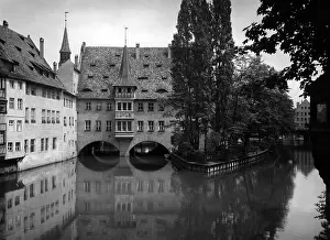 Geist: Heilig-Geist-Spital in Nuremberg circa 1939