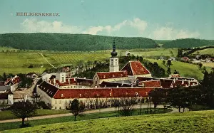 Stift: Heiligenkreuz. Stift Heiligenkreuz. 1910. Photochrom