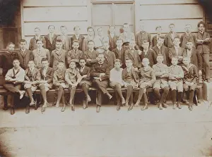 Doderer: Heimito von Dooderer (1st row on the right) as