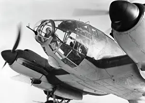 Heinkel: Heinkel He 111 fighter plane, 1940