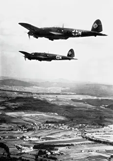 Grosse: Heinkel He 111 fighter plane, 1941