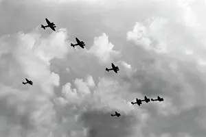 Heinkel: Heinkel He 111 fighter plane, 1942