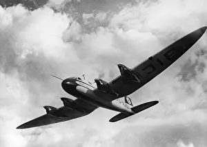 Distances: Heinkel He 116 in flight, 1939