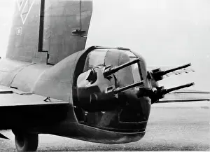 13mm: Heinkel He 177 -a close up of the heavy tail armament o