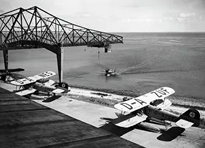 Sylt: Heinkel He 59 seaplane, 1936