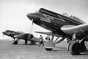 Fastest: Heinkel He 70, 1934