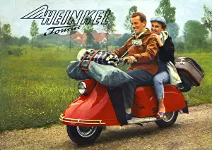 Handlers: Heinkel motorcycle advert