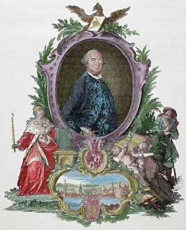 Liber: Heinrich Christopher Liber (1707-1788). German political. En