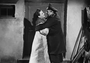 Stationmaster: Heinrich George and Hilde Krahl in The Stationmaster, 1940